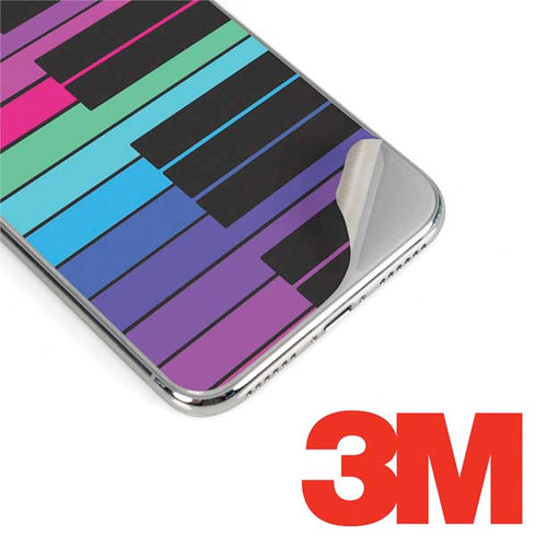Color Piano Keys iPhone XR Skin