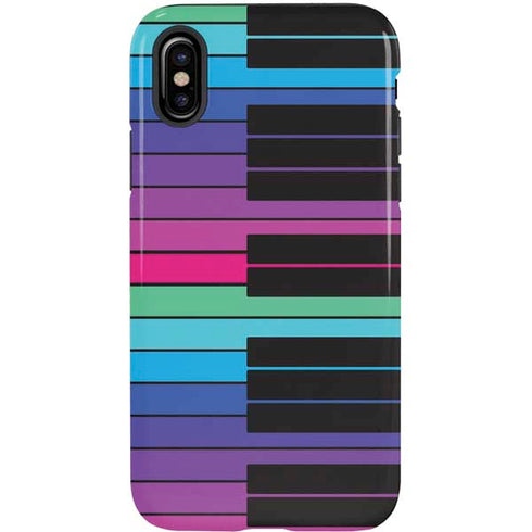 Color Piano Keys iPhone XS Pro Case
