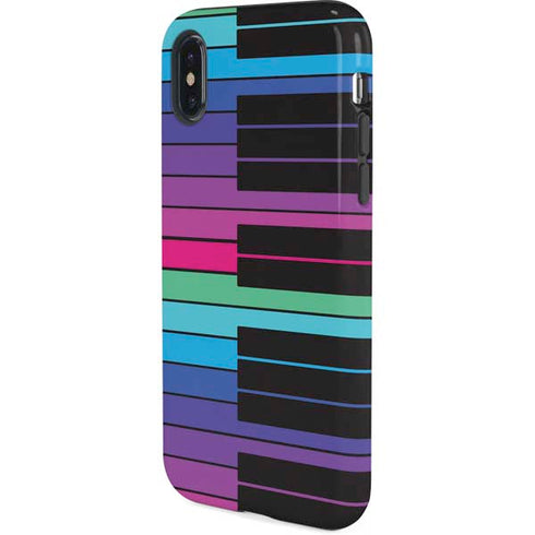 Color Piano Keys iPhone XS Pro Case