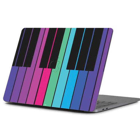 Color Piano Keys Apple MacBook Pro 13-inch Skin