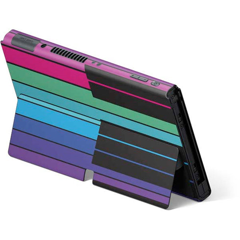 Color Piano Keys Nintendo Switch OLED (2021) Skin