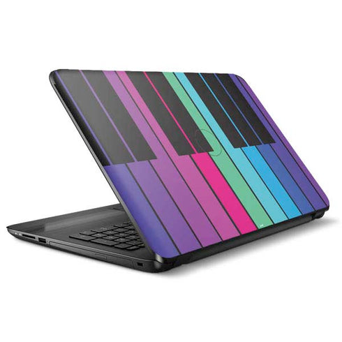 Color Piano Keys HP Notebook Skin