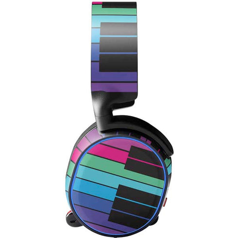 Color Piano Keys SteelSeries Arctis 5 Skin