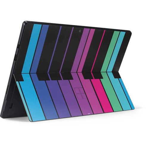 Color Piano Keys Surface Pro 7 Skin