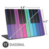 Color Piano Keys Universal Laptop 11in (8.8 x 6.2in) Skin