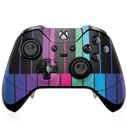 Color Piano Keys Xbox One Elite Controller Skin