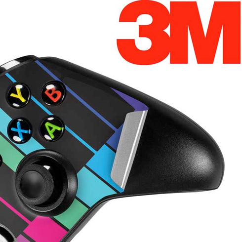 Color Piano Keys Xbox One S Controller Skin
