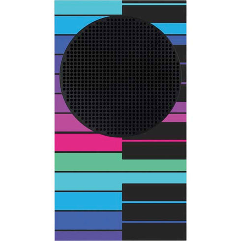 Color Piano Keys Xbox Series S Console Skin
