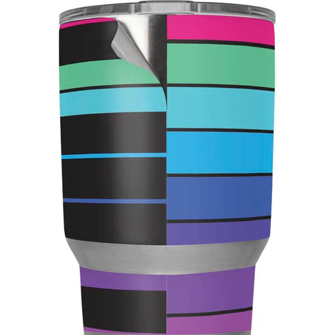 Color Piano Keys Yeti 20oz Tumbler Skin
