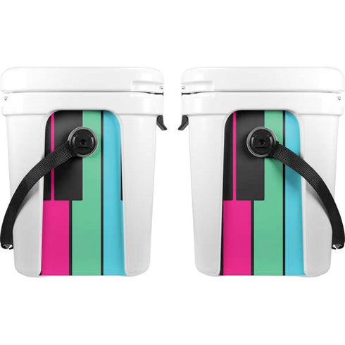 Color Piano Keys YETI Roadie 24 Hard Cooler Skin