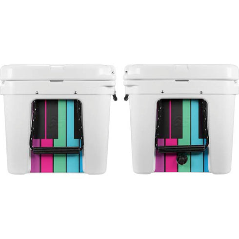 Color Piano Keys YETI Tundra 65 Hard Cooler Skin