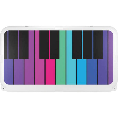 Color Piano Keys YETI Tundra 75 Hard Cooler Skin