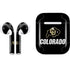 University of Colorado CU Logo on Black Apple AirPods 2 Skin
