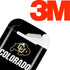 University of Colorado CU Logo on Black Apple AirPods Skin