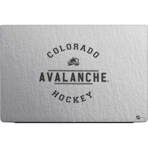 NHL Colorado Avalanche Black Text Dell Vostro Skin
