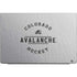 NHL Colorado Avalanche Black Text Dell Vostro Skin