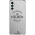 NHL Colorado Avalanche Black Text Galaxy A13 5G Clear Case