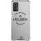 NHL Colorado Avalanche Black Text Galaxy A32 5G Clear Case