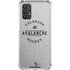 NHL Colorado Avalanche Black Text Galaxy A32 5G Clear Case