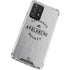 NHL Colorado Avalanche Black Text Galaxy A52 5G Clear Case