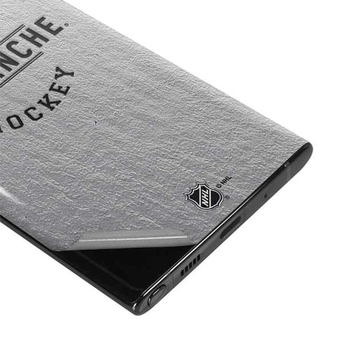 NHL Colorado Avalanche Black Text Galaxy Note 10 Skin