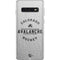 NHL Colorado Avalanche Black Text Galaxy S10 Skin