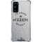 NHL Colorado Avalanche Black Text Galaxy S20 FE Clear Case