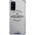 NHL Colorado Avalanche Black Text Galaxy S20 FE Clear Case