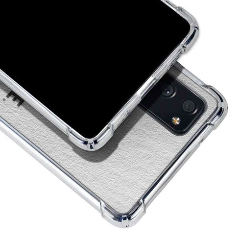 NHL Colorado Avalanche Black Text Galaxy S20 FE Clear Case