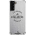 NHL Colorado Avalanche Black Text Galaxy S21 Plus 5G Clear Case