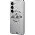 NHL Colorado Avalanche Black Text Galaxy S23 Skin
