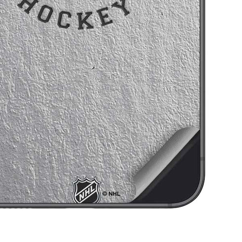 NHL Colorado Avalanche Black Text Galaxy S23 Skin