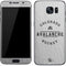 NHL Colorado Avalanche Black Text Galaxy S7 Skin