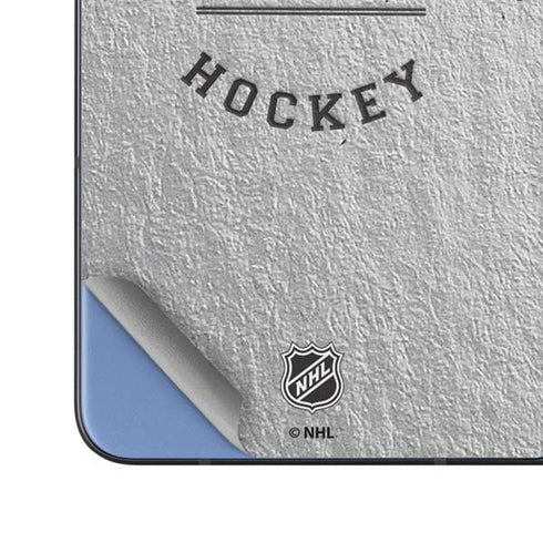 NHL Colorado Avalanche Black Text Galaxy Z Fold5 5G Skin
