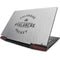 NHL Colorado Avalanche Black Text Lenovo IdeaPad Skin