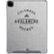 NHL Colorado Avalanche Black Text iPad Pro 12.9in (2020) Clear Case