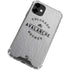 NHL Colorado Avalanche Black Text iPhone 12 Clear Case