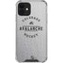 NHL Colorado Avalanche Black Text iPhone 12 Mini Clear Case