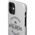NHL Colorado Avalanche Black Text iPhone 12 Mini Lite Case