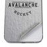 NHL Colorado Avalanche Black Text iPhone 12 Pro Skin