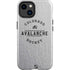 NHL Colorado Avalanche Black Text iPhone 14 Plus Impact Case