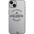 NHL Colorado Avalanche Black Text iPhone 14 Plus Skin
