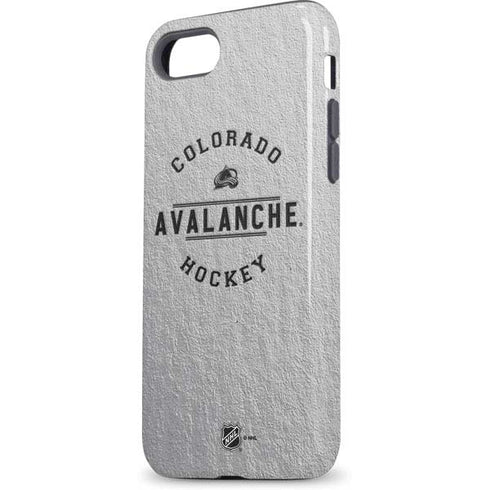 NHL Colorado Avalanche Black Text iPhone 8 Pro Case