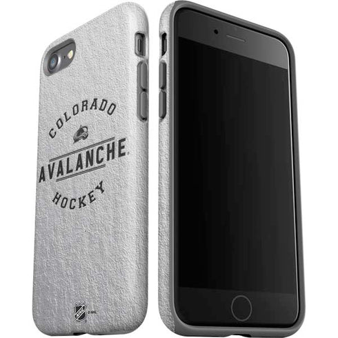 NHL Colorado Avalanche Black Text iPhone SE (2nd & 3rd Gen) Pro Case