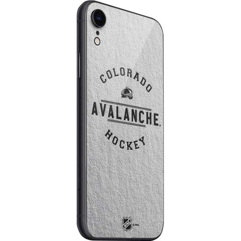 NHL Colorado Avalanche Black Text iPhone SE (2nd & 3rd Gen) Skin