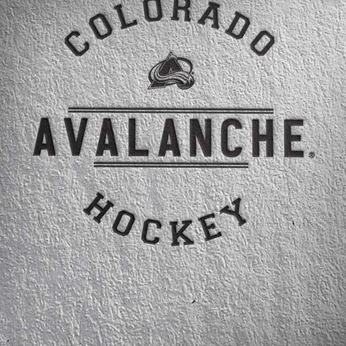 NHL Colorado Avalanche Black Text iPhone X Pro Case