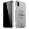 NHL Colorado Avalanche Black Text iPhone XS Max Clear Case
