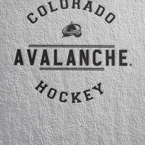 NHL Colorado Avalanche Black Text iPhone XS Max Skin