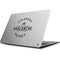 NHL Colorado Avalanche Black Text Apple MacBook Skin