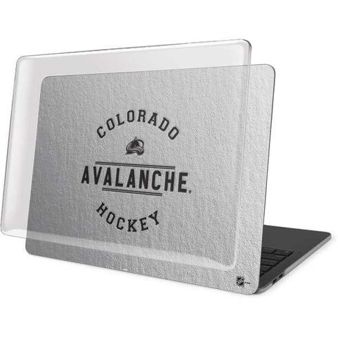 NHL Colorado Avalanche Black Text MacBook Pro 13in (2020) Case plus Skin